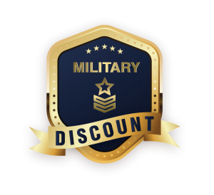 military discount badge